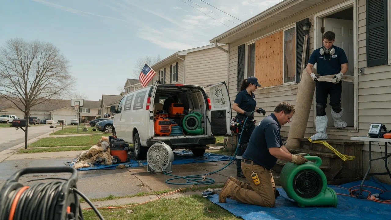 Water Damage Restoration in Maryneal, TX near me